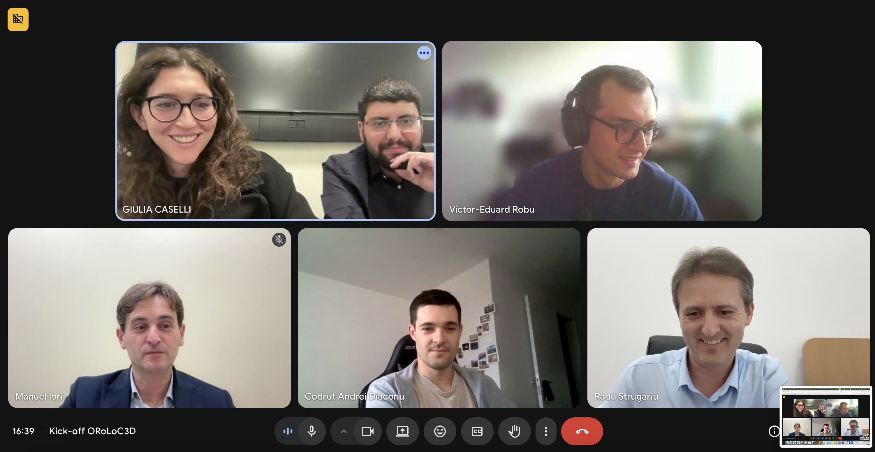 Project Kick-off Online Meeting